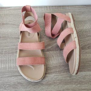 Lucky brand Dilane casual strappy sandals 6.5 terracotta